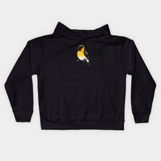 Narcissus Flycatcher Kids Hoodie